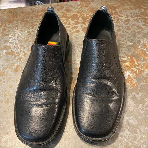 Cole Haan Studio Loafers leather Shoes Men 11 Leather Black Slip Ons - Picture 8 of 8